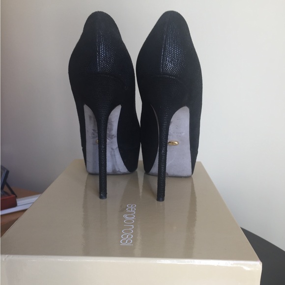 Designer Sergio Rossi Pumps, Black size 36.5 - Picture 2 of 3